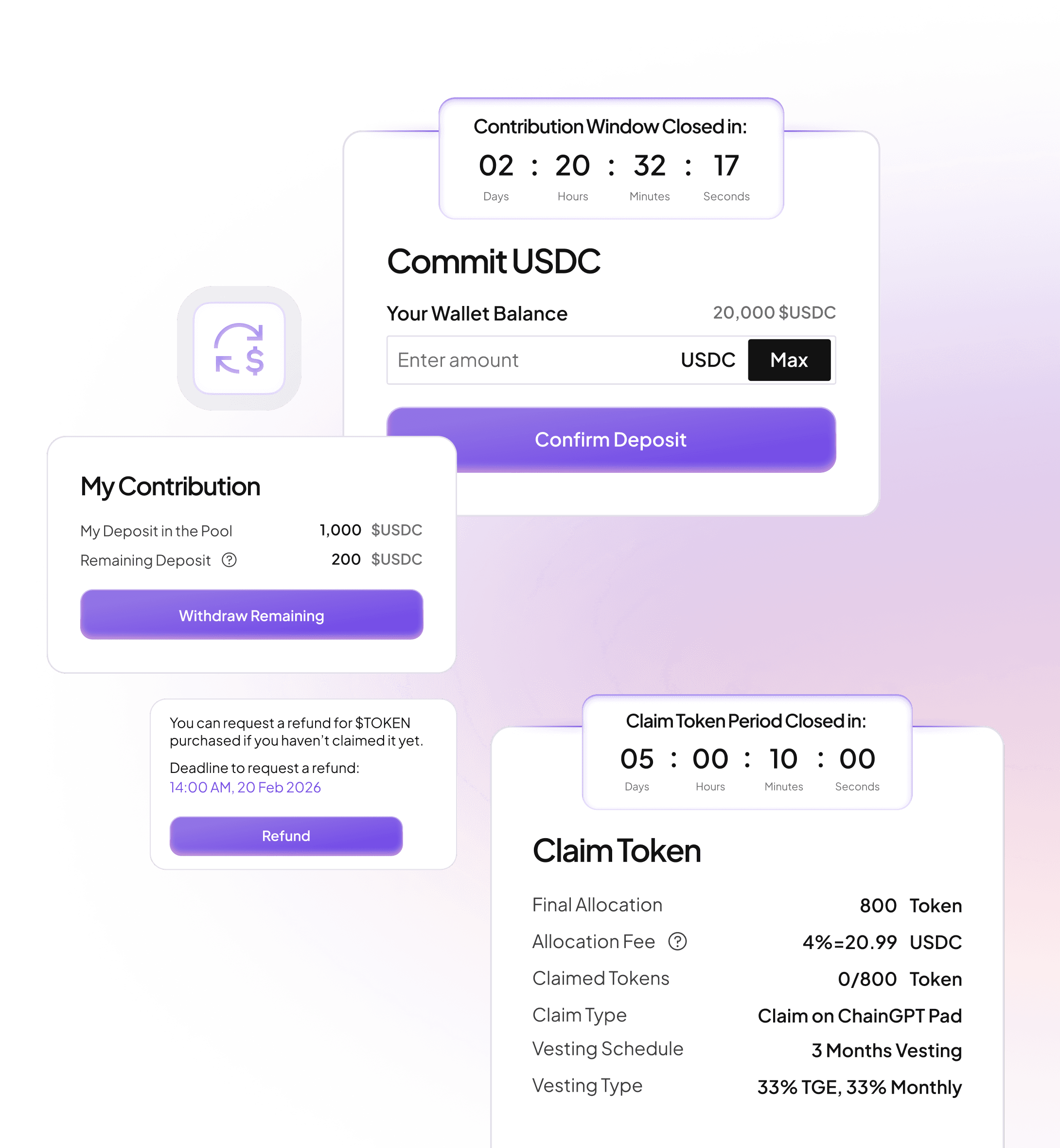 Custom contracts and uncapped raises