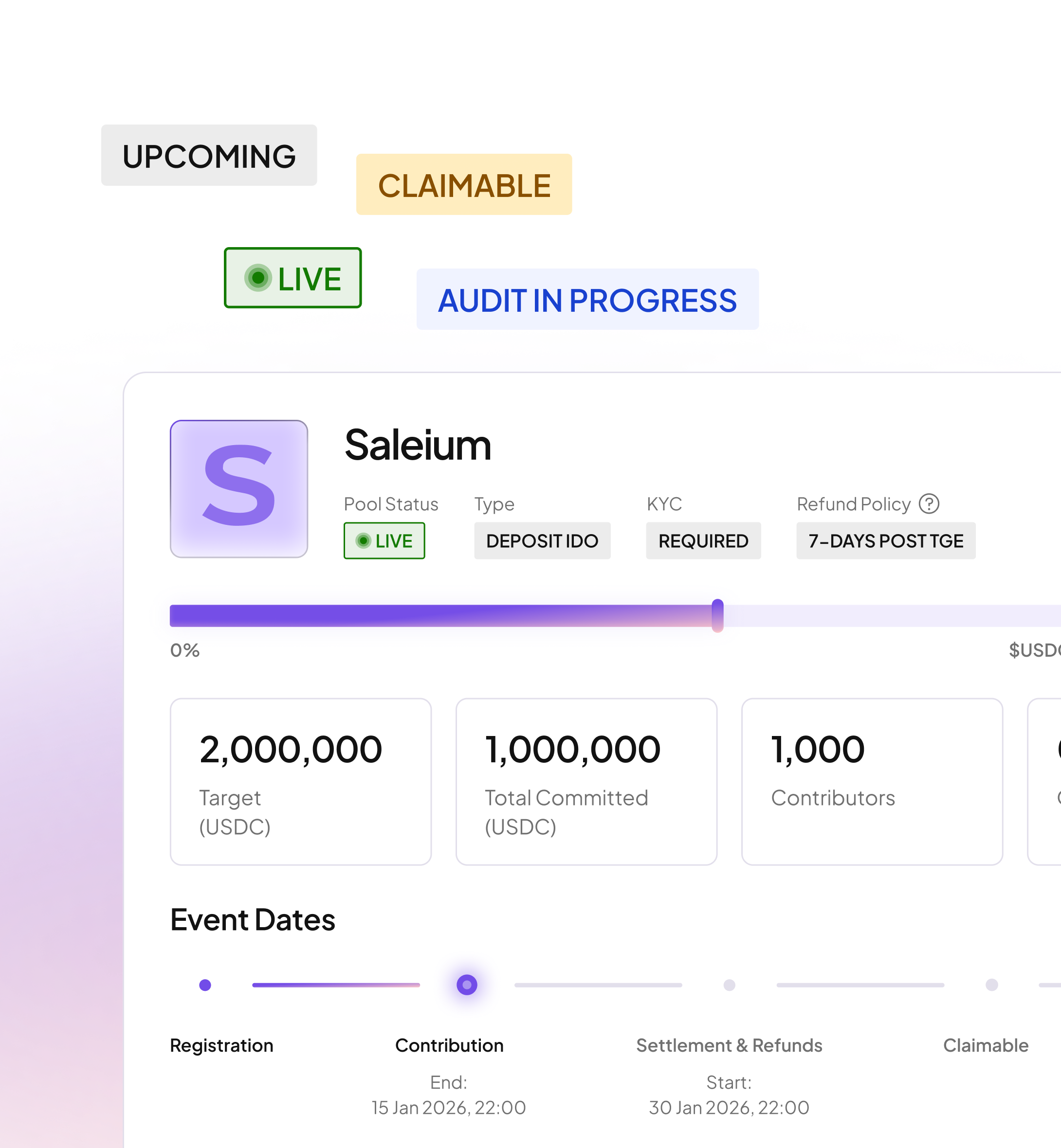Saleium Feature
